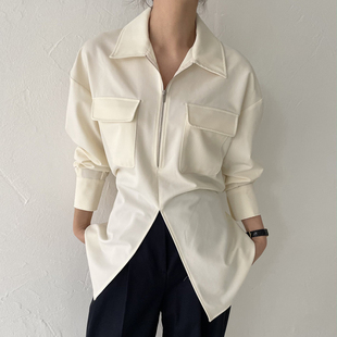 衬衫 小众设计款 chic极简主义 已出货