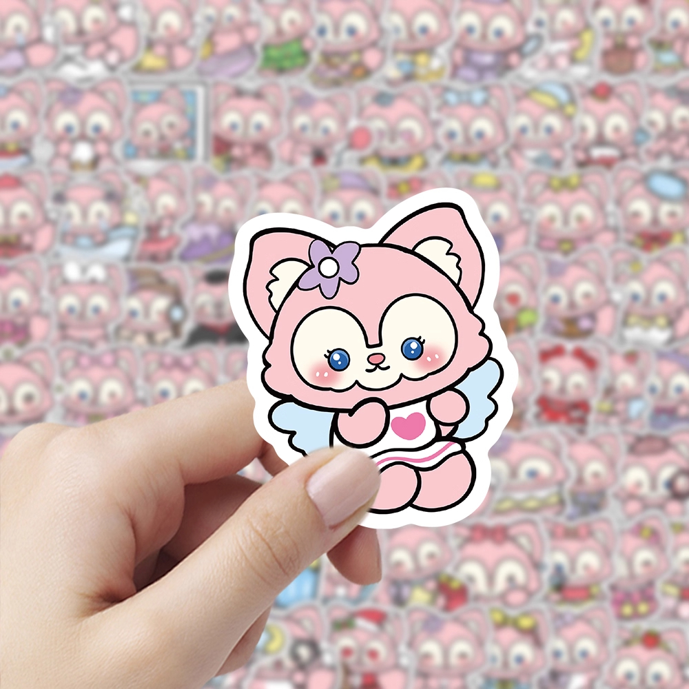 324张Q版玲娜贝儿贴纸卡通可爱