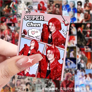 189张火星人华晨宇拼接贴纸明星壁纸精美周边装饰手机壳防水贴画