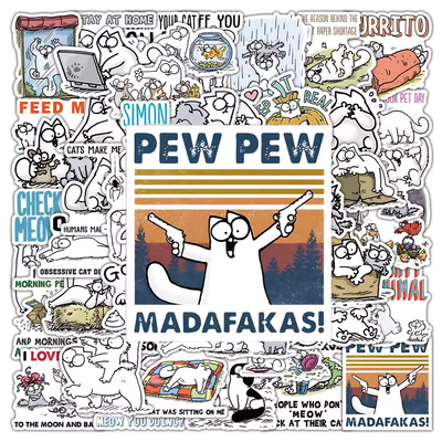 Simon'sCat西蒙的猫贴纸