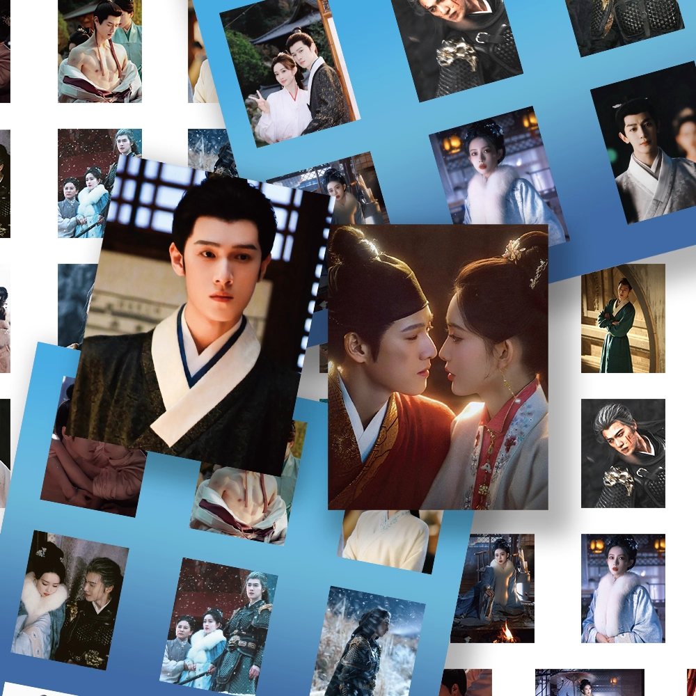 48张九重紫贴纸孟子义李昀锐电视剧周边装饰手机笔记本行李箱贴画