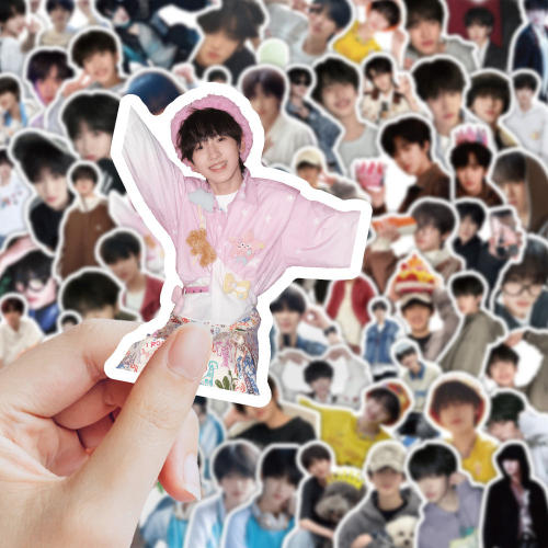 TF家族四代练习生贴纸手账装饰贴