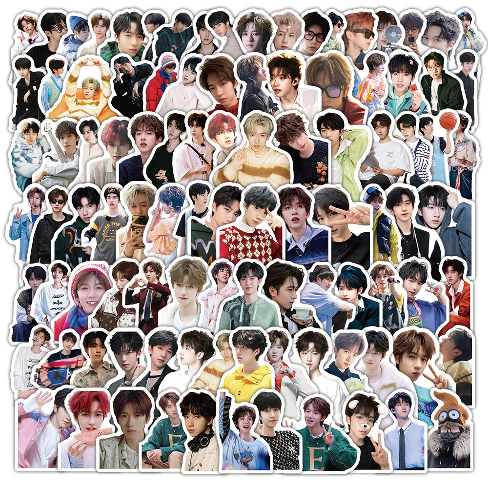 100张贺峻霖贴纸高颜值明星时代少年周边ins手账手机防水装饰贴画,文具电教/文化用品/商务用品,贴纸/立体贴纸,淘宝优惠券,粉丝福利购,淘宝优惠卷