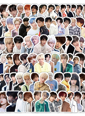 309张TXT组合贴纸崔秀彬崔然竣崔凡圭明星周边装饰行李箱防水贴画