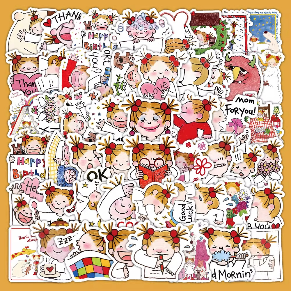 126张Coco酱贴纸卡通手绘涂鸦女孩插画图案创意diy装饰防水贴画,文具电教/文化用品/商务用品,贴纸/立体贴纸,淘宝优惠券,粉丝福利购,淘宝优惠卷