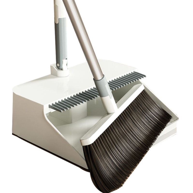 耐用大扫把套装家用魔术扫网红扫地神器不粘头发鬃毛折叠扫帚簸箕