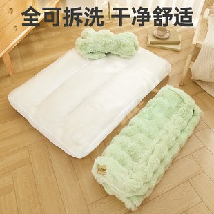 通用中小型犬睡觉 狗垫子冬天保暖四季 狗窝沙发床可拆洗宠物用品