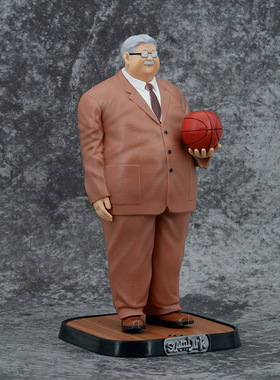 剧场电影版灌篮高手模型三井寿流川枫樱木花道晴子湘北队模型摆件