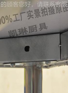 切厨房VWG不锈钢工作台饭店后加厨餐厅厚菜台打实验双层操包作台