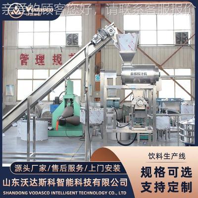 产核桃乳全套加工生设备大型产罐装乳品生线 牛奶冷却杀IBN 菌机