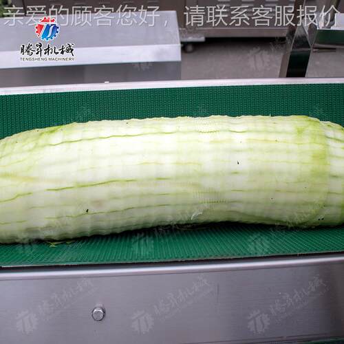 冬瓜食品去皮设备 皮卧ILU式高机效冬瓜 削机 全自动大型冬瓜削皮