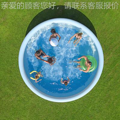 5772大用型5772家充游泳池儿童气戏水池成人浴池加高庭院水池