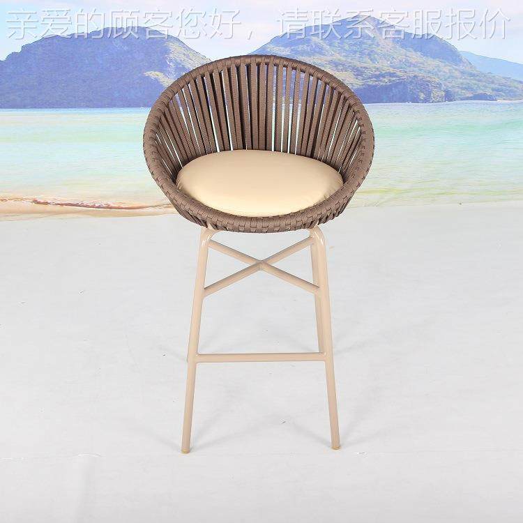 厂外家户藤外椅 室绳餐厅咖啡店CF3166C高脚编靠背户外吧椅 休闲,商业/办公家具,商用藤编家具,淘宝优惠券,粉丝福利购,淘宝优惠卷