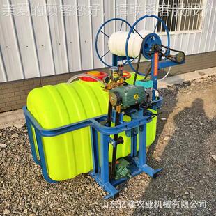 四机轮悬挂式玉动米小麦喷雾 高压自收551管打机 轴传动皮带打药