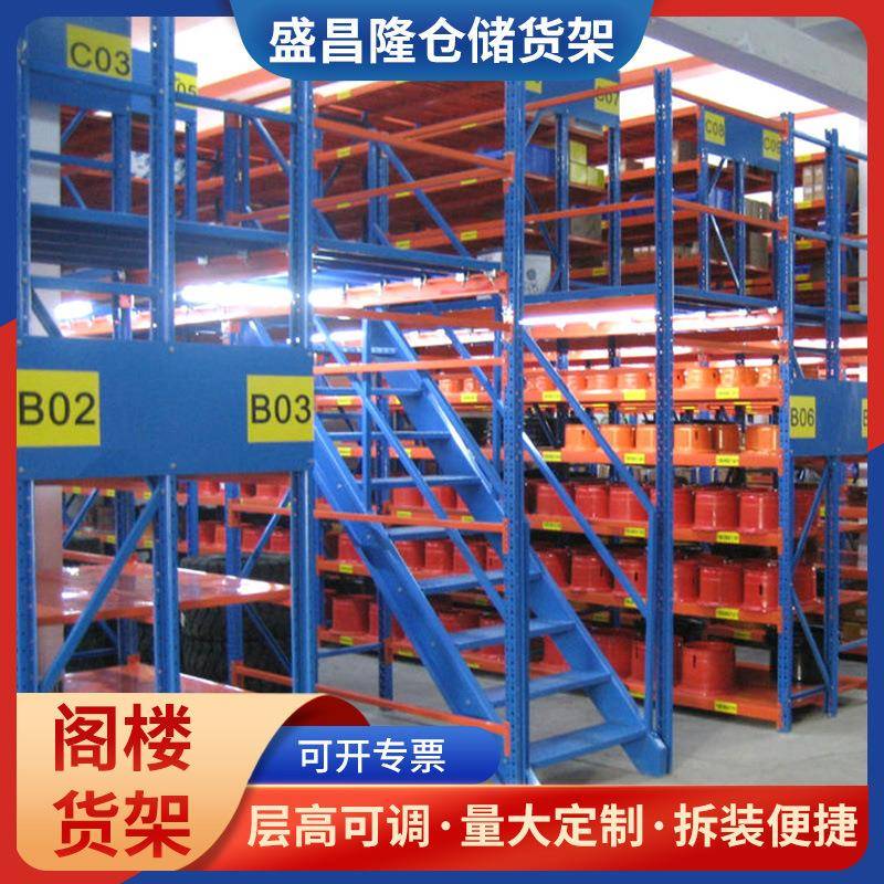 重型仓储货架物流货架加厚货架置物架超市重型多层仓储落地铁架