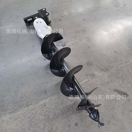螺旋钻滑移装载机属具捆夹多瓣莲花爪破碎锤挖斗小型挖掘机属具