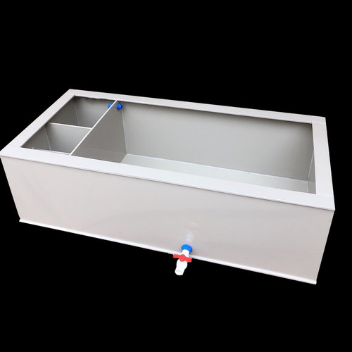 定制订做鱼缸加厚PP塑料板侧过滤盒养乌龟锦鲤大型市场卖海鲜水箱