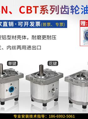 液压油泵齿轮泵液压泵CBTCBECBN打油泵液压泵站高压油泵液压泵浦