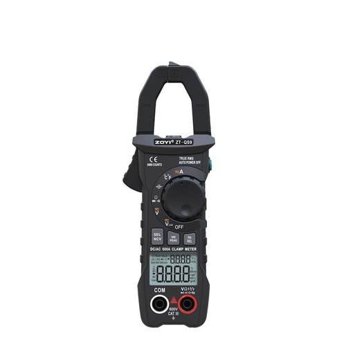 众仪数字钳形表ZT-QS9高精度全自动智能防烧交直流二合一万用表