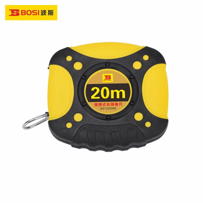 波斯15m20米30米50米便携式盒式长钢卷尺BS131508SBS132008S