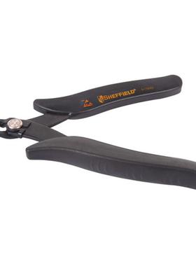 钢盾工具双重防静电手柄安全挡片斜嘴钳斜口钳5寸S170003