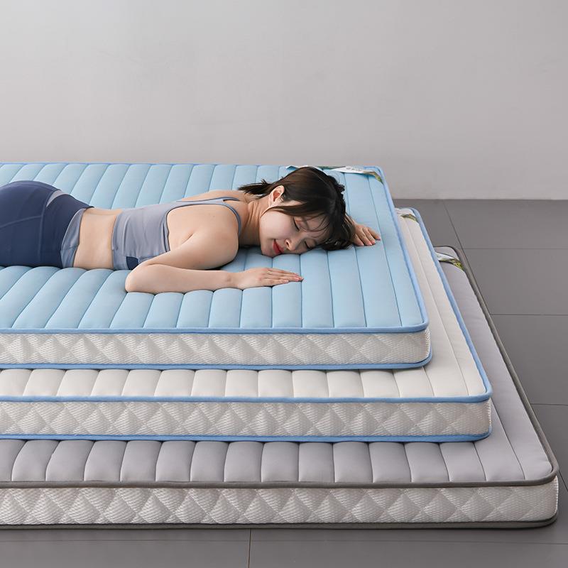 A类母婴级牛奶丝乳胶记忆棉双人床垫榻榻米垫子海绵褥子加厚