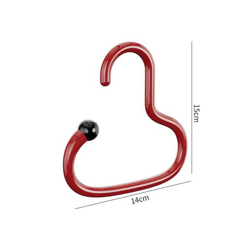 2025新款多巴胺衣帽挂钩家用无痕便捷围巾架多功能帽子无痕挂架