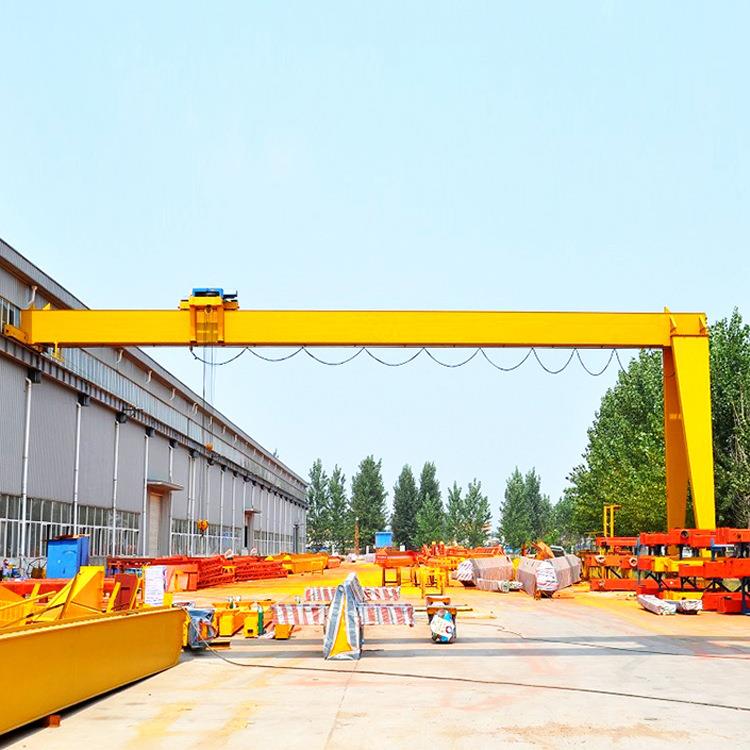 追达供应龙门吊独臂吊BMH型15吨电动葫芦单梁半门式起重机