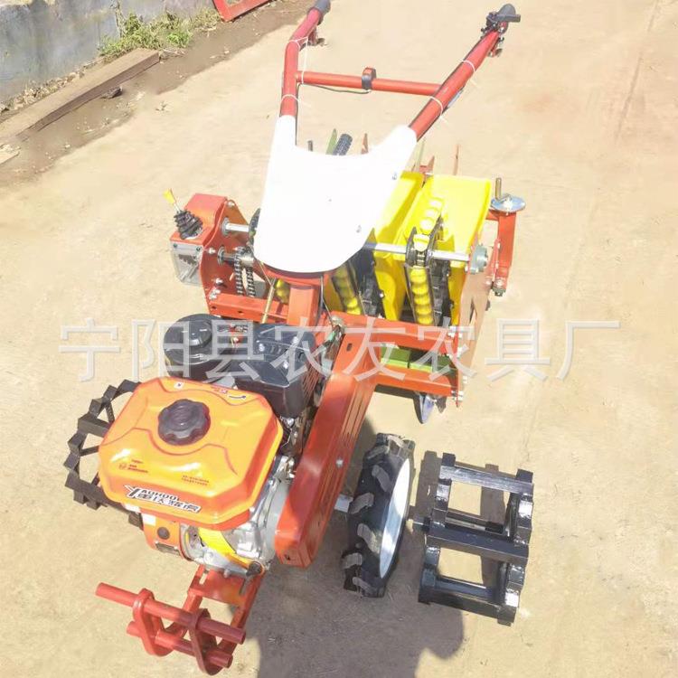 临沂自走汽油款大蒜播种机蒜掰种植机大蒜点播机种蒜机蒜苗播种机