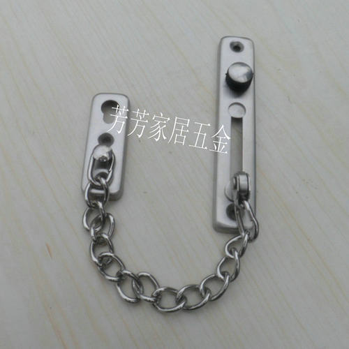 加厚型304不锈钢精铸防盗链 防盗门链 门扣 门栓 安全链 链扣焊死
