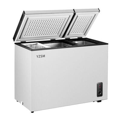 YZSM扬子双开门冰柜家用双温冷柜大容量小型商用冷冻冷藏两用特价