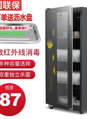 消毒柜小型台式单门不锈钢商用迷你桌面立式餐具消毒碗柜特价其它
