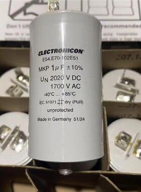 E54.E70-102E50E54.E70-102E511UF1700VELECTRONICON电容器
