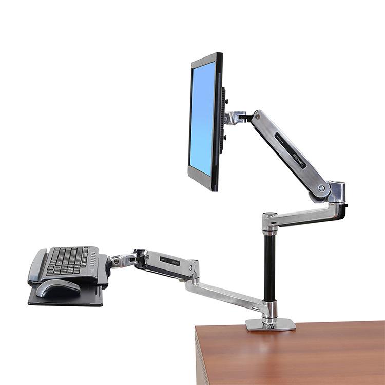 Ergotron爱格升LX45-405-026显示器支撑支架桌面收纳整理办公支架