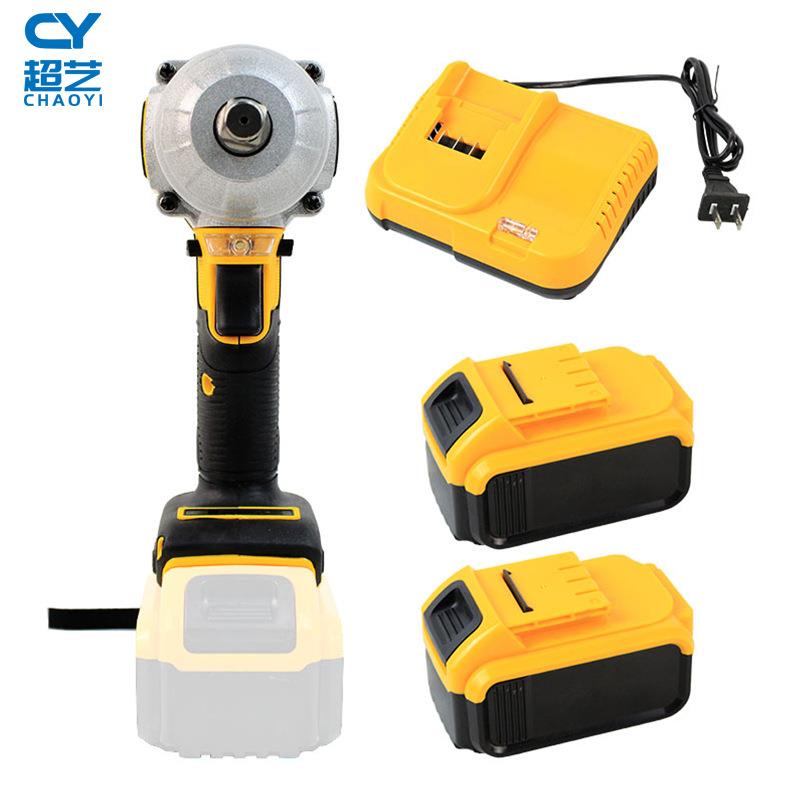 无刷锂电冲击扳手DCF880款式锂电便捷式木工汽修电动扳手跨境