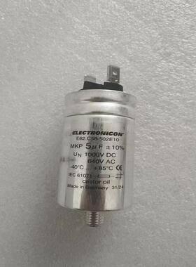 进口德国E62.C58-502E105uF1000VDC640VACELECTRONICON电容