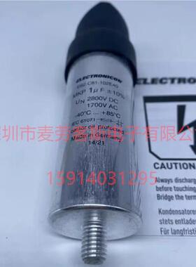德国原装E62.C81-102E401uF2800VELECTRONICON薄膜电容器