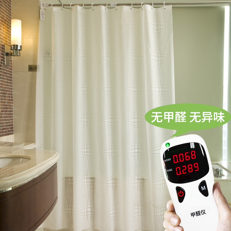 海之巅欧风防水防霉加厚浴室浴帘可订做隔断帘门帘拉帘窗帘送挂钩