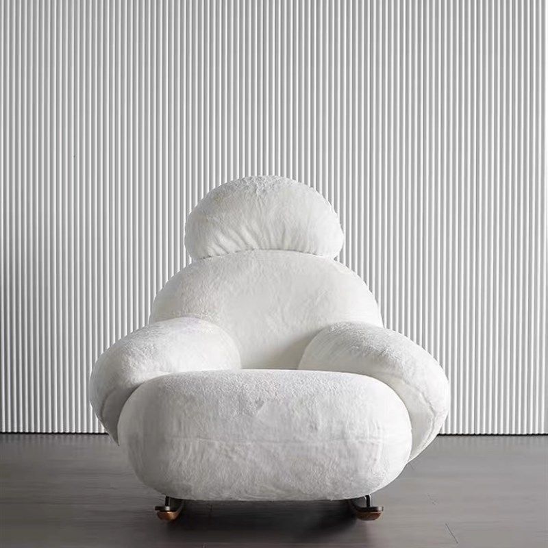 创意单人懒人沙发小户型阳台躺卧家用休闲大白摇椅客厅住宅家具,住宅家具,摇椅,淘宝优惠券,粉丝福利购,淘宝优惠卷