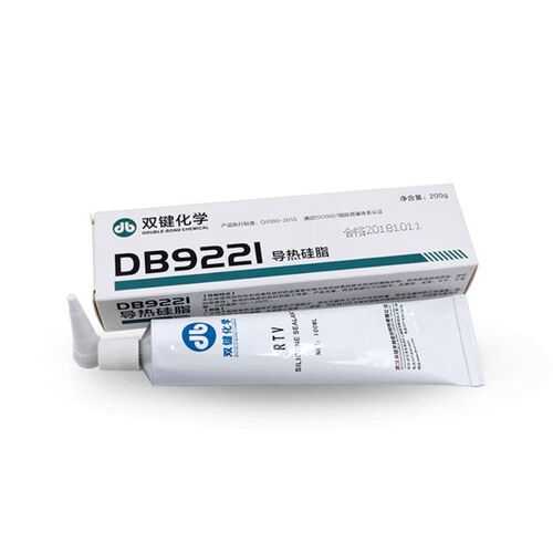 双键DB9221导热硅脂/CPU导热散热膏/绝缘性好/系数1.2/200g
