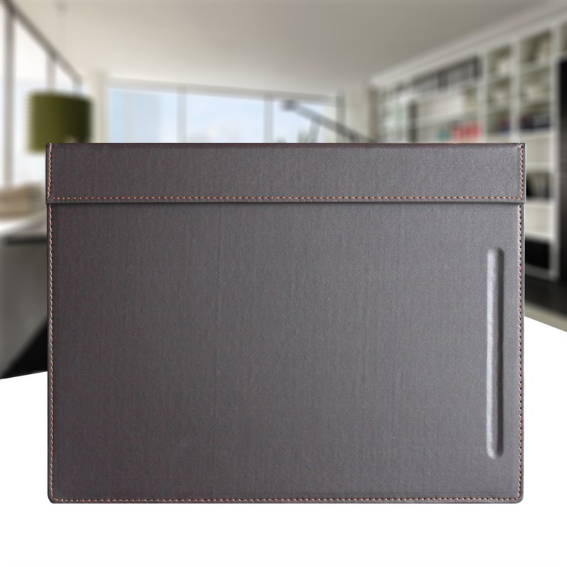 皮质A3写字板会议垫文件夹案台垫板办公桌垫商务文具合同便签定制