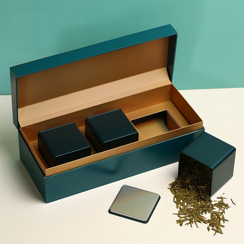 茶叶包装盒礼盒肉桂龙井绿茶安吉白茶茉莉花茶散茶罐装礼品盒定制