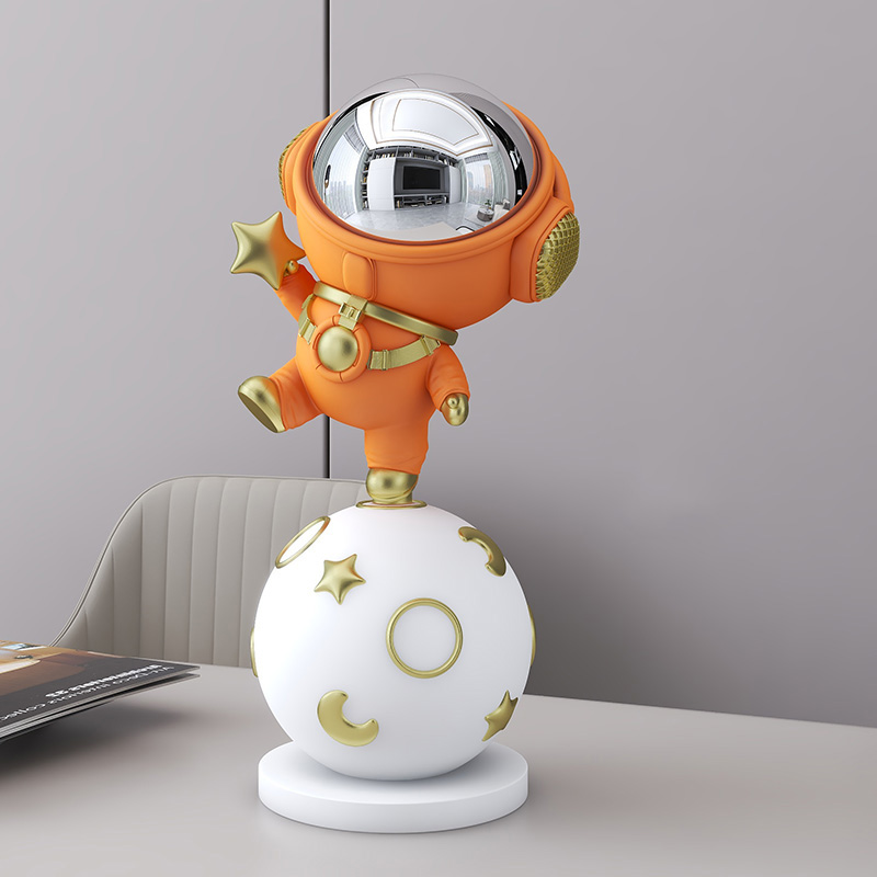 创意太空人宇航员小摆件客厅玄关电视柜酒柜装饰品家居办公室桌面