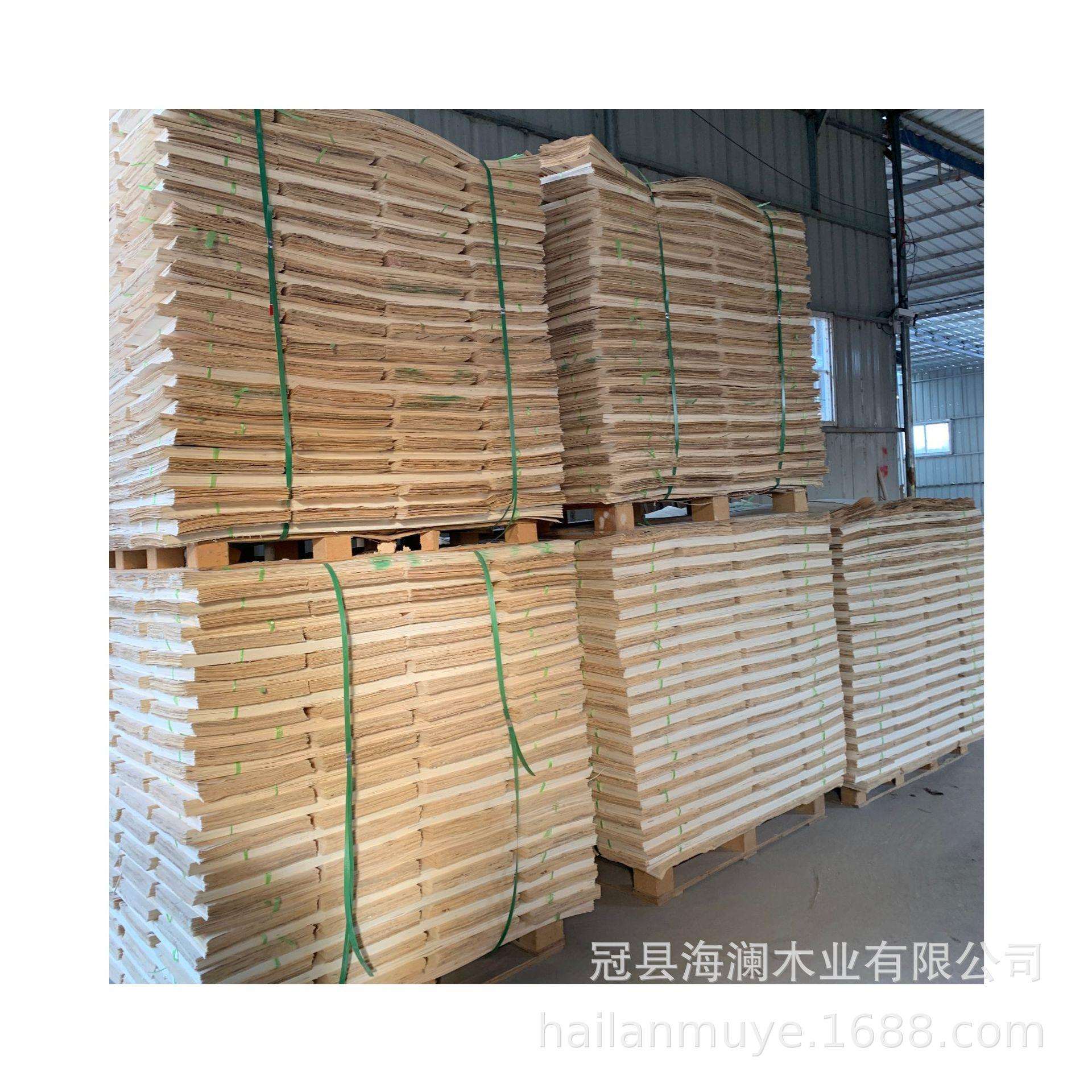 杨木板皮加工指甲锉板皮加工杨木质地细腻性稳纤维结构