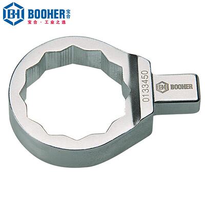 Booher宝合9x12/14x18MM扭力扳手高精度可换头方头梅花插件