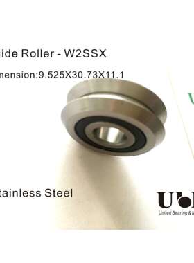 供应不锈钢滚轮-W2SSX、SSRM2ZZ、SSW2-2RS轴承