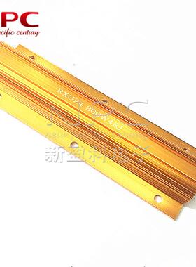 大体积黄金铝壳电阻RX24-200W12RJ体积：29x52x165mm大功率