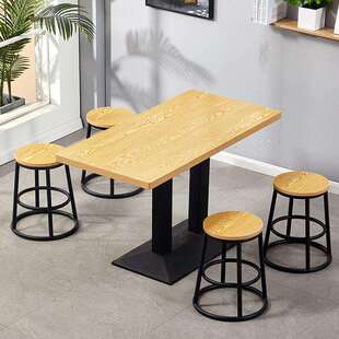 宇野供应链公司快餐桌椅组合小吃面馆饭店汉堡奶茶甜品早餐食堂餐