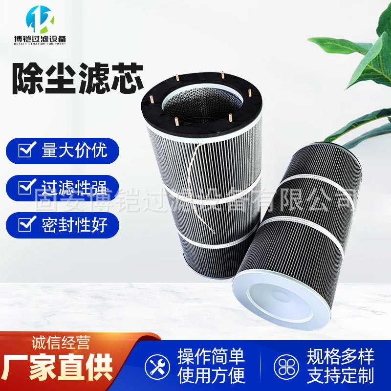 阻燃覆膜六螺杆式除尘滤