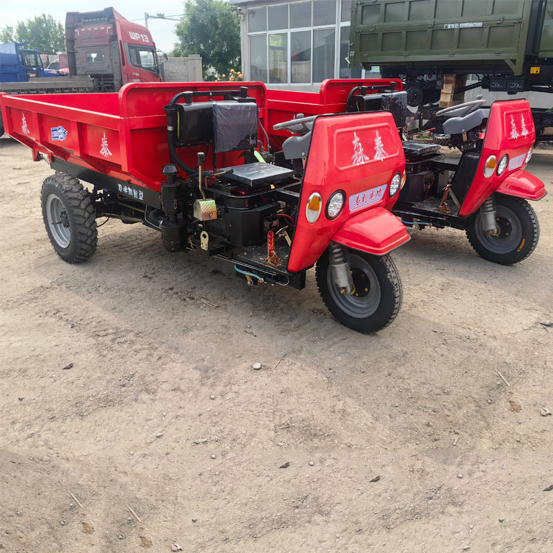 农用柴油三轮车液压自卸